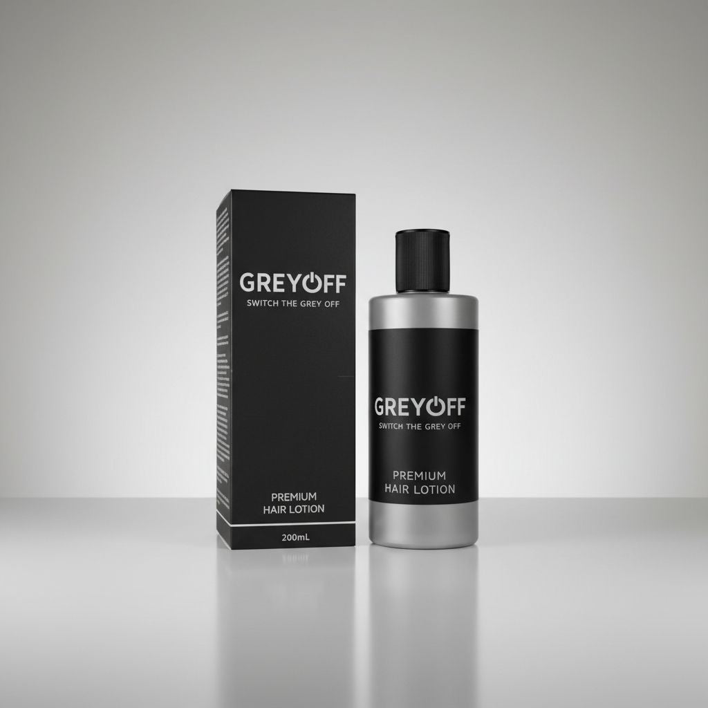 GreyOFF - По-малко сива коса. Без боя. По естествен начин. (Romanian)